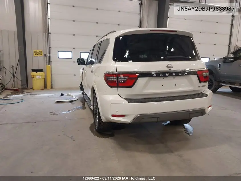2023 NISSAN ARMADA VIN JN8AY2DB9P9833987 — фото 3