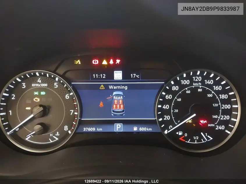 2023 NISSAN ARMADA VIN JN8AY2DB9P9833987 — фото 7