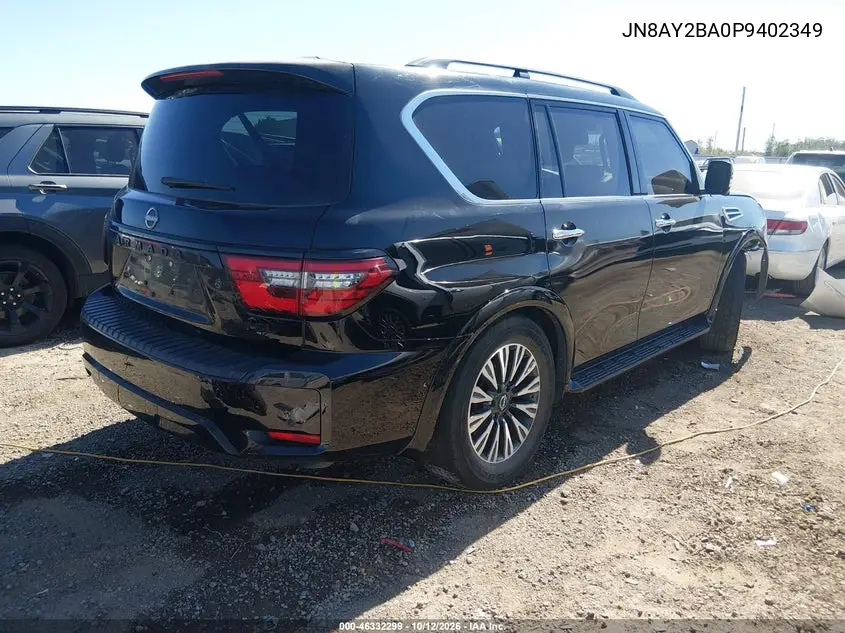 2023 NISSAN ARMADA VIN JN8AY2BA0P9402349 — фото 4