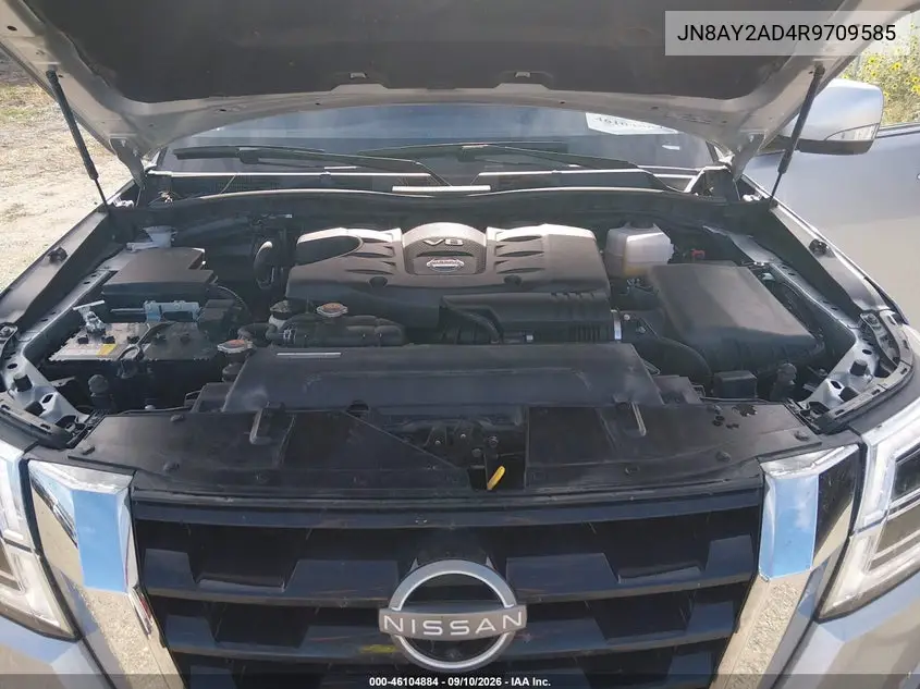 2024 NISSAN ARMADA VIN JN8AY2AD4R9709585 — фото 10