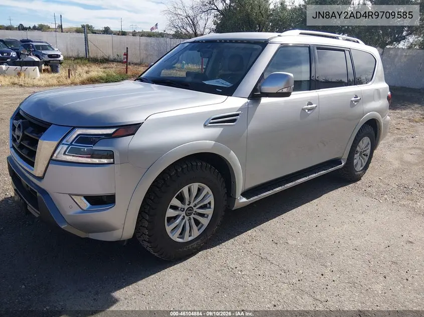 2024 NISSAN ARMADA VIN JN8AY2AD4R9709585 — фото 2