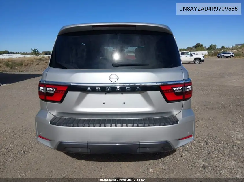 2024 NISSAN ARMADA VIN JN8AY2AD4R9709585 — фото 20
