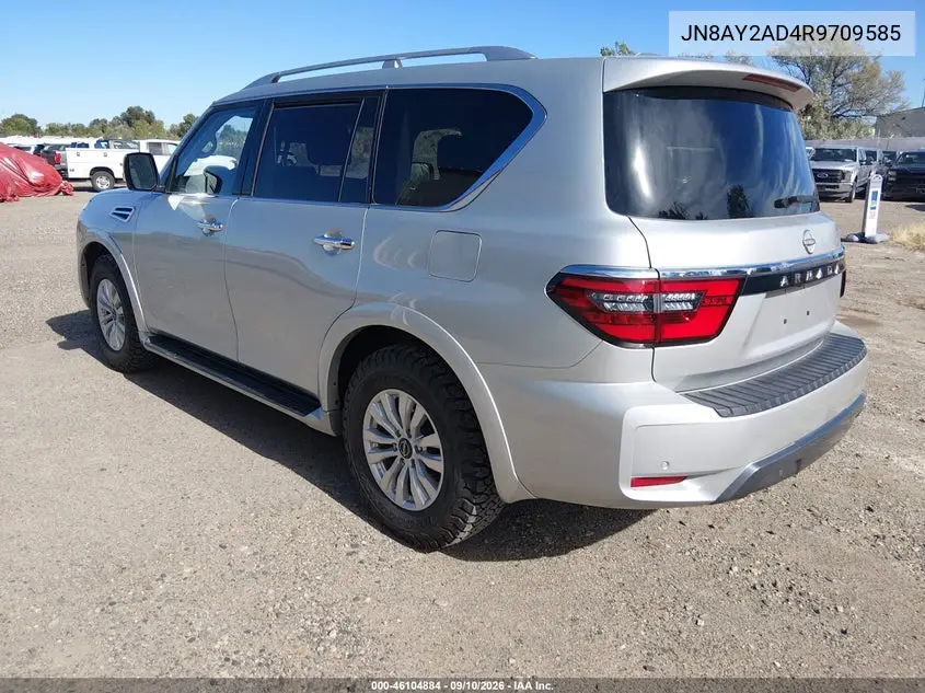 2024 NISSAN ARMADA VIN JN8AY2AD4R9709585 — фото 3