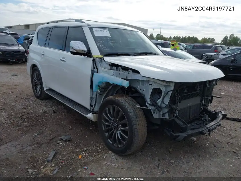 NISSAN ARMADA 2024, VIN JN8AY2CC4R9197721