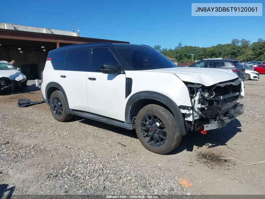 NISSAN ARMADA 2026, VIN JN8AY3DB6T9120061