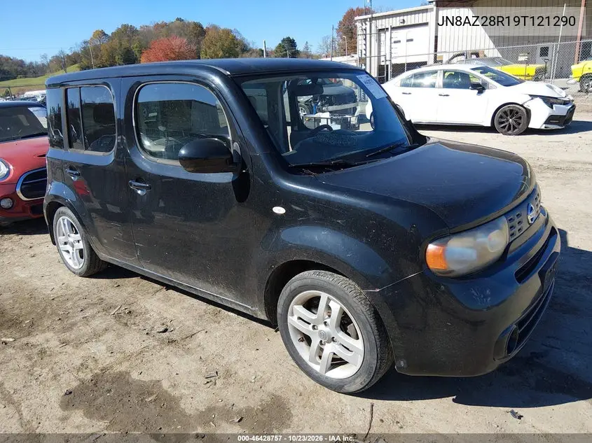 NISSAN CUBE 2009, VIN JN8AZ28R19T121290