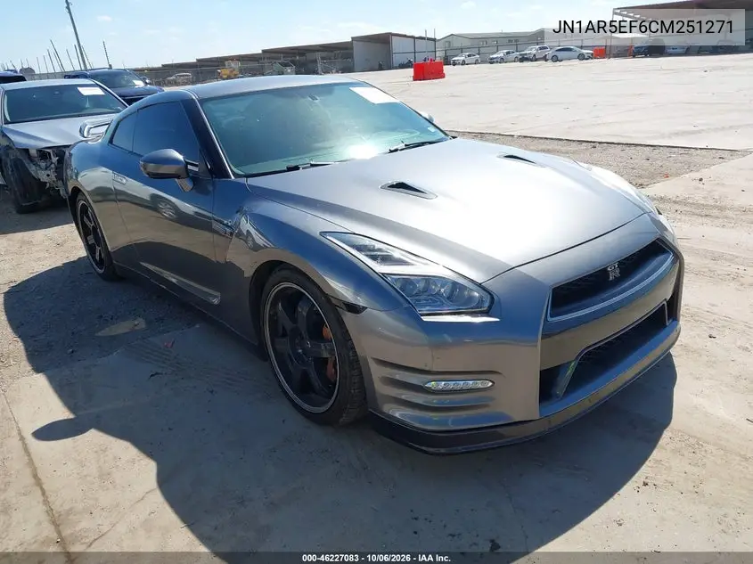 NISSAN GT-R 2012, VIN JN1AR5EF6CM251271