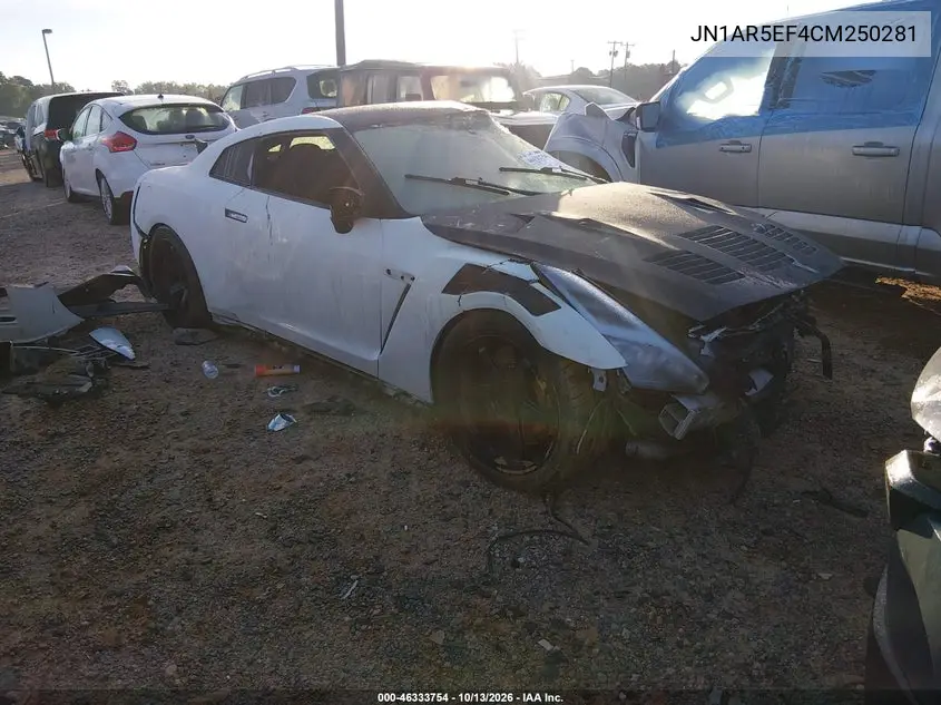 NISSAN GT-R 2012, VIN JN1AR5EF4CM250281