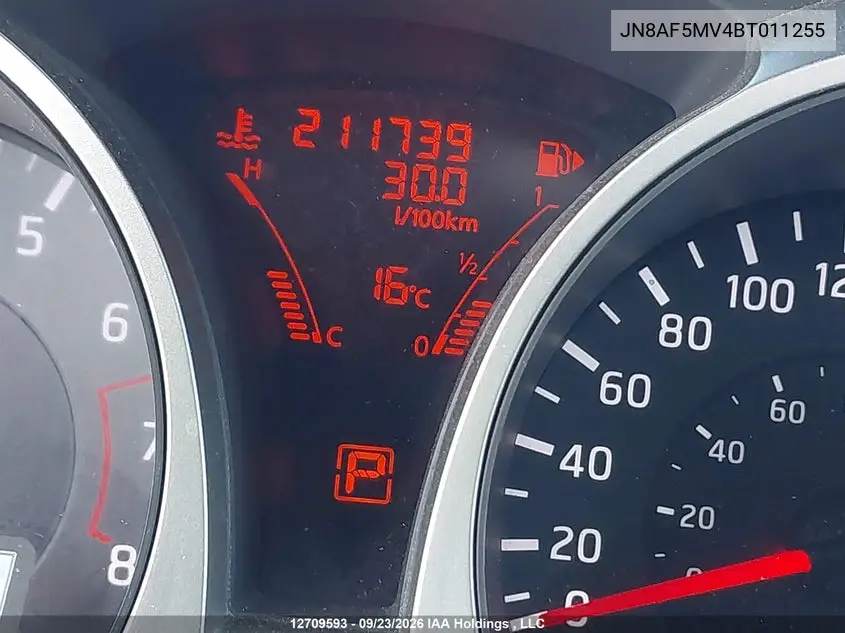 2011 NISSAN JUKE VIN JN8AF5MV4BT011255 — фото 16