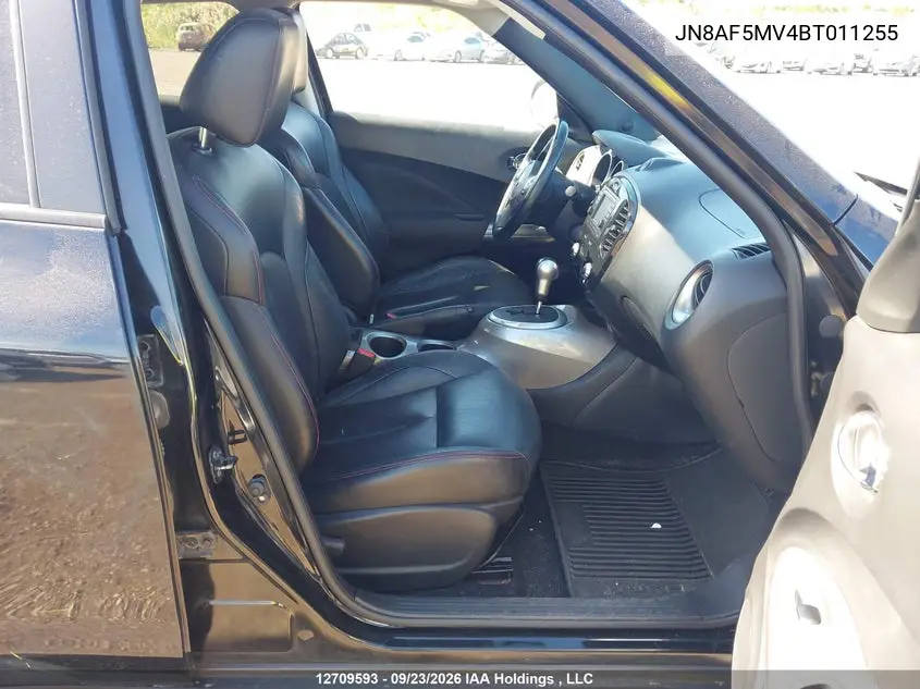 2011 NISSAN JUKE VIN JN8AF5MV4BT011255 — фото 5