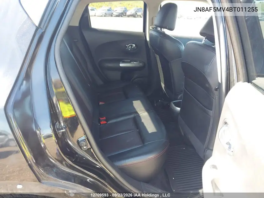 2011 NISSAN JUKE VIN JN8AF5MV4BT011255 — фото 8