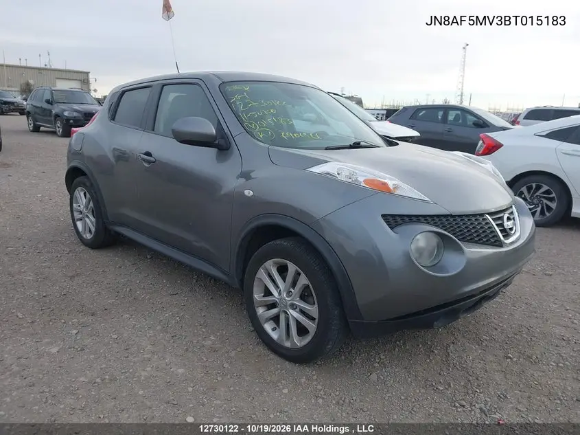 NISSAN JUKE 2011, VIN JN8AF5MV3BT015183