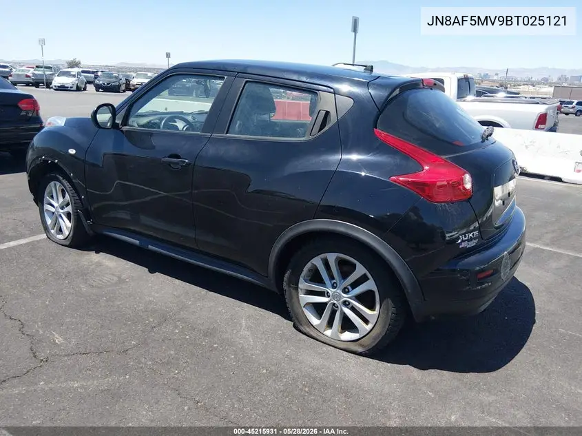 2011 NISSAN JUKE VIN JN8AF5MV9BT025121 — фото 3