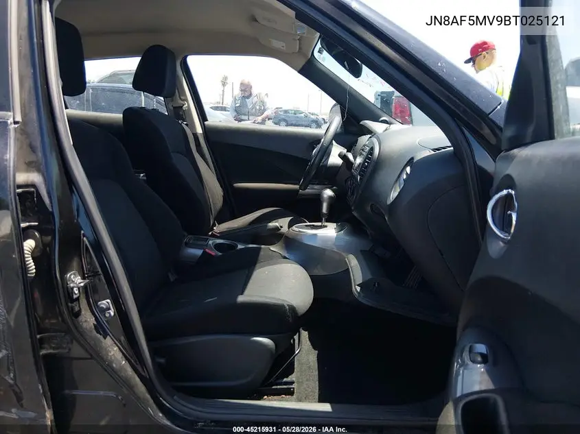 2011 NISSAN JUKE VIN JN8AF5MV9BT025121 — фото 5