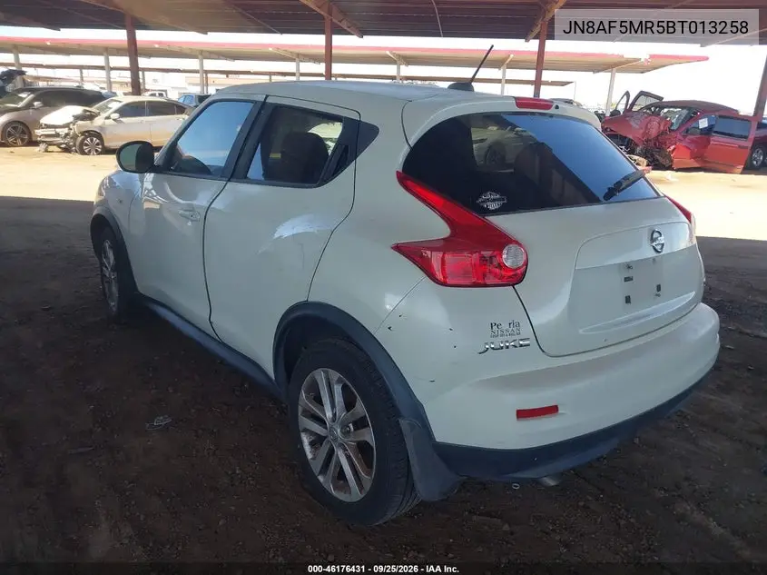 2011 NISSAN JUKE VIN JN8AF5MR5BT013258 — фото 3
