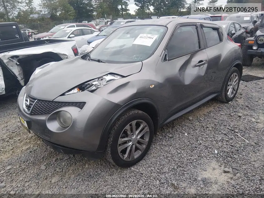 2011 NISSAN JUKE VIN JN8AF5MV2BT006295 — фото 4