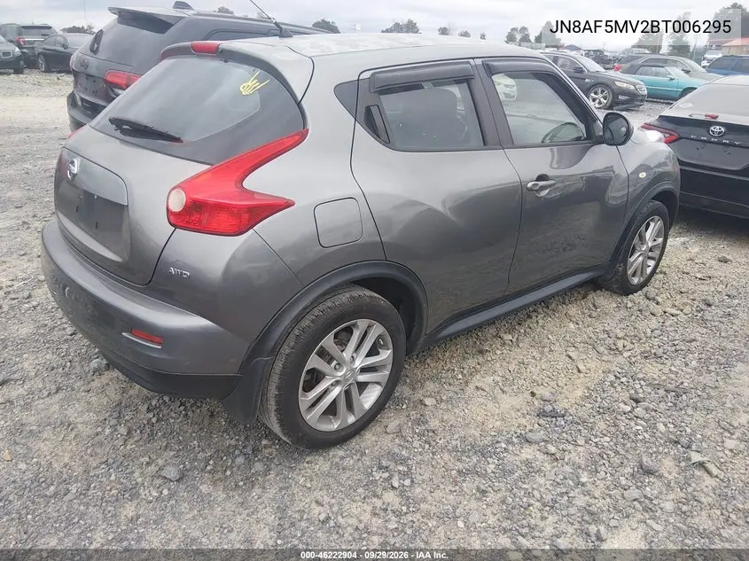 2011 NISSAN JUKE VIN JN8AF5MV2BT006295 — фото 2