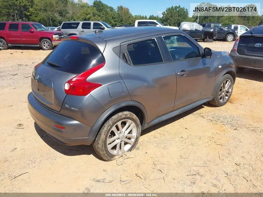 2011 NISSAN JUKE VIN JN8AF5MV2BT026174 — фото 4