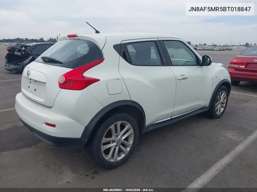 2011 NISSAN JUKE VIN JN8AF5MR5BT018847 — фото 4