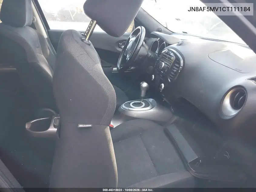 2012 NISSAN JUKE VIN JN8AF5MV1CT111184 — фото 6