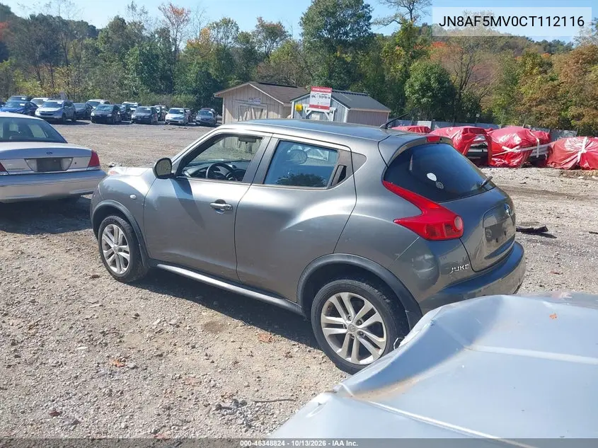2012 NISSAN JUKE VIN JN8AF5MV0CT112116 — фото 3