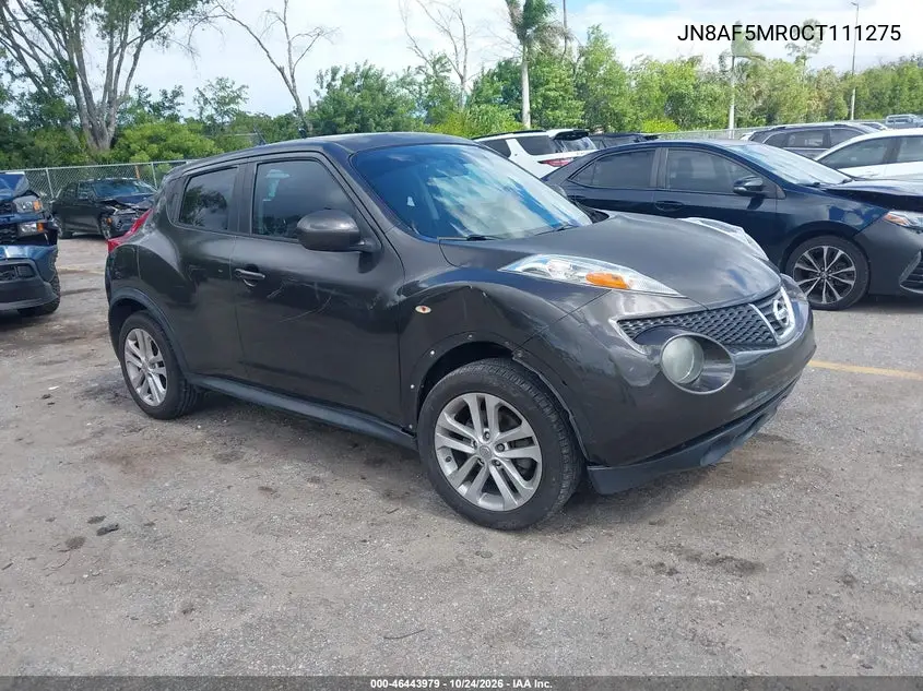 NISSAN JUKE 2012, VIN JN8AF5MR0CT111275
