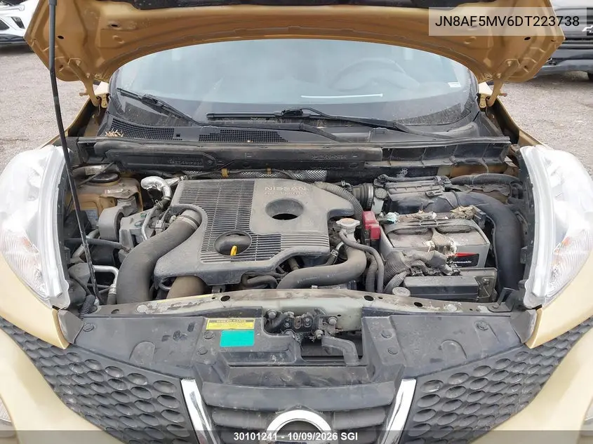 2013 NISSAN JUKE VIN JN8AF5MV6DT223738 — фото 10