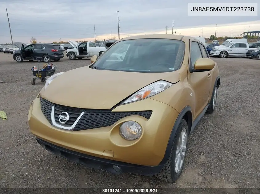 2013 NISSAN JUKE VIN JN8AF5MV6DT223738 — фото 2