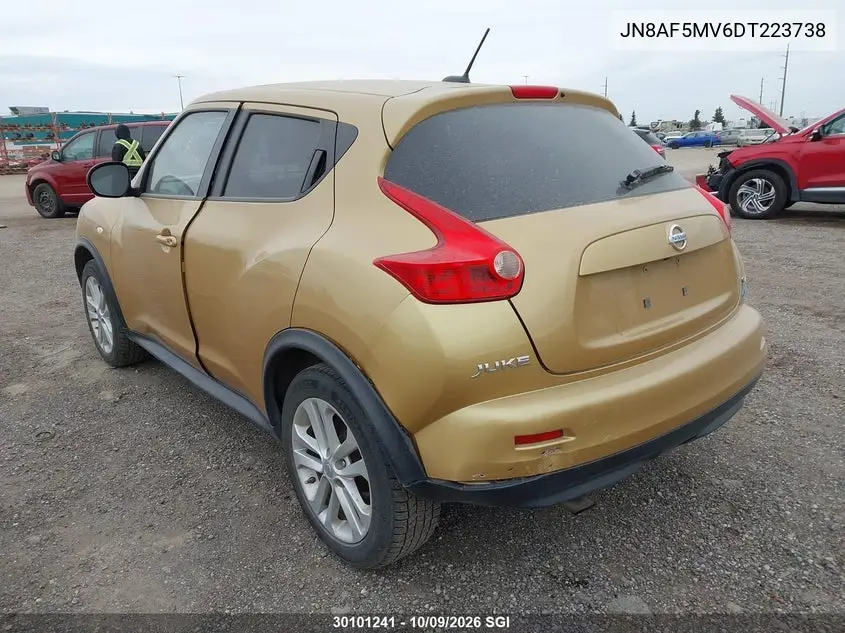 2013 NISSAN JUKE VIN JN8AF5MV6DT223738 — фото 3