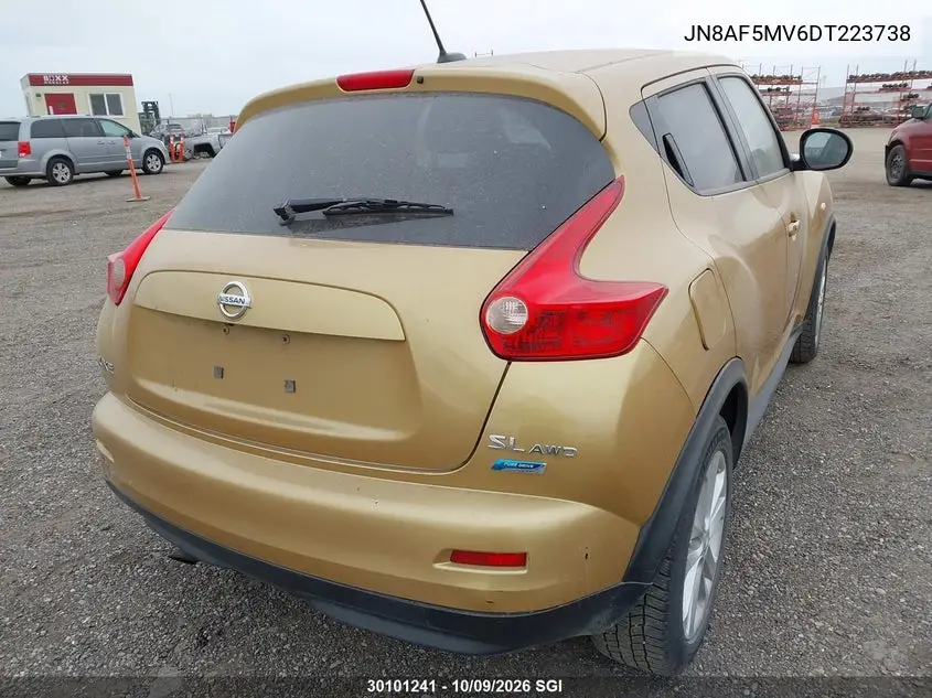 2013 NISSAN JUKE VIN JN8AF5MV6DT223738 — фото 4