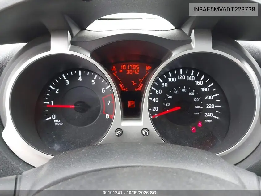 2013 NISSAN JUKE VIN JN8AF5MV6DT223738 — фото 7