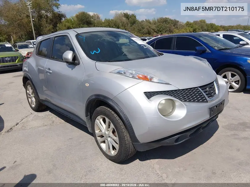 NISSAN JUKE 2013, VIN JN8AF5MR7DT210175