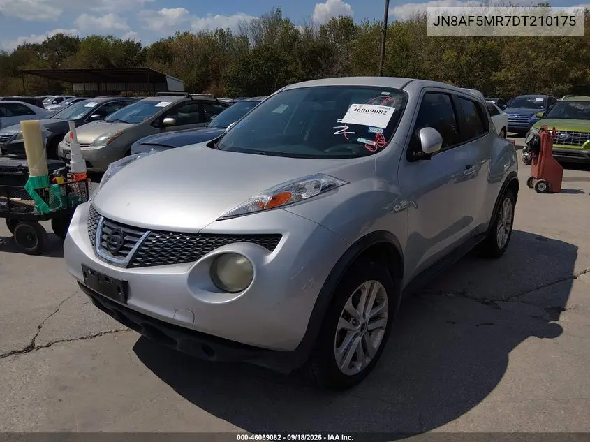 2013 NISSAN JUKE VIN JN8AF5MR7DT210175 — фото 2
