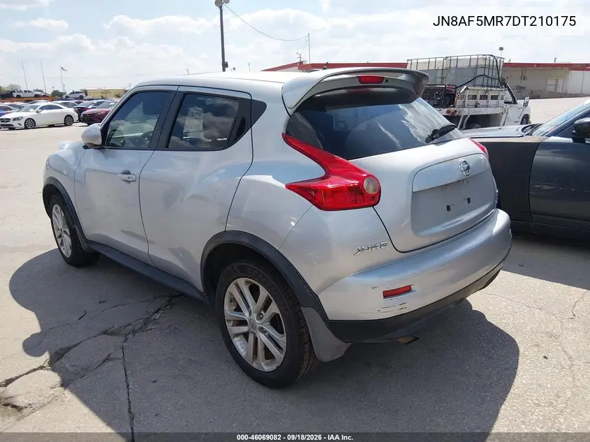 2013 NISSAN JUKE VIN JN8AF5MR7DT210175 — фото 3
