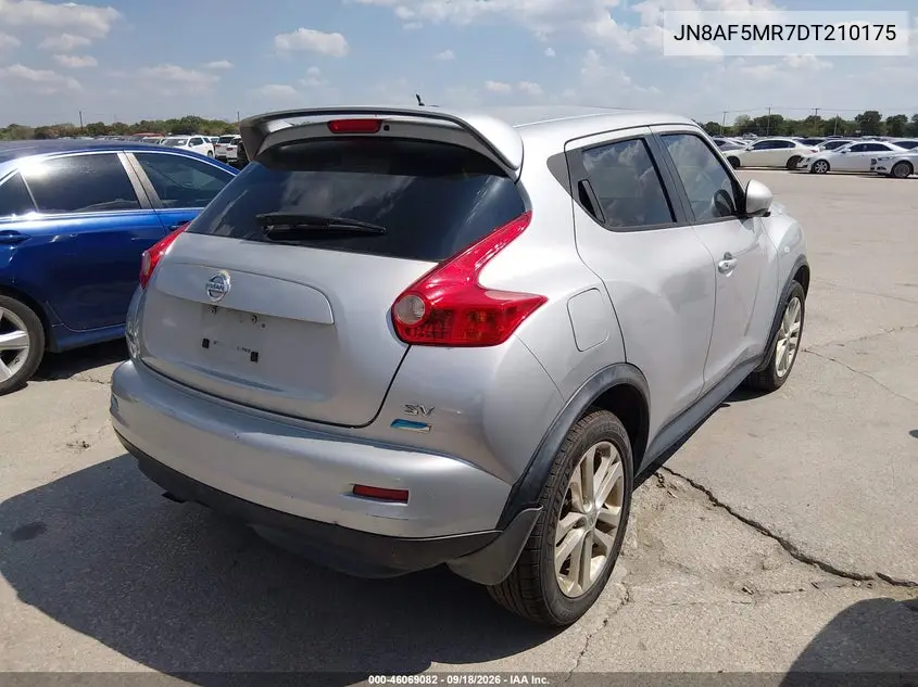 2013 NISSAN JUKE VIN JN8AF5MR7DT210175 — фото 4
