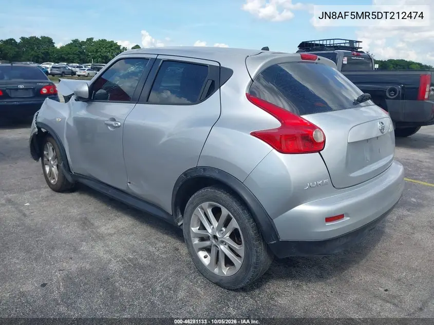 2013 NISSAN JUKE VIN JN8AF5MR5DT212474 — фото 3