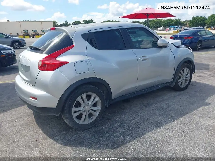 2013 NISSAN JUKE VIN JN8AF5MR5DT212474 — фото 4