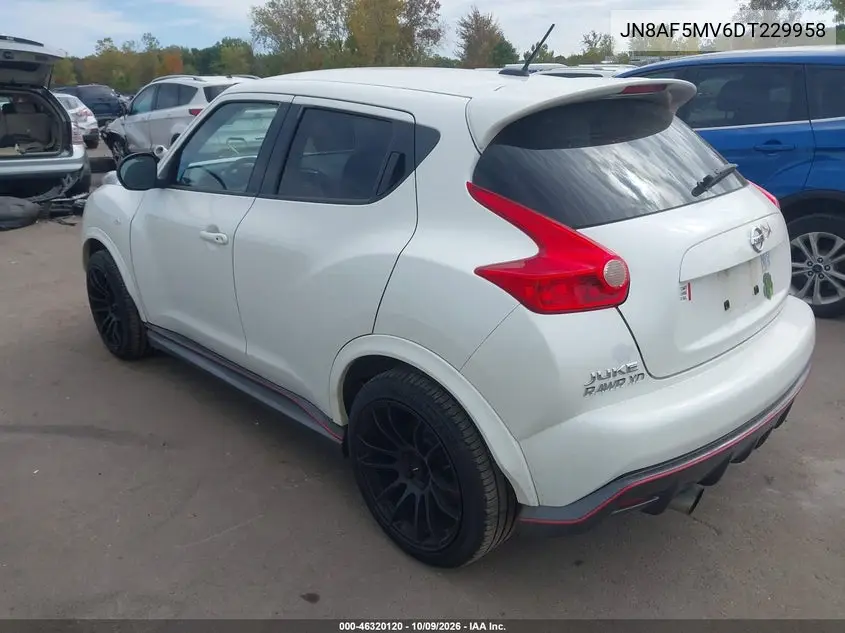 2013 NISSAN JUKE VIN JN8AF5MV6DT229958 — фото 3