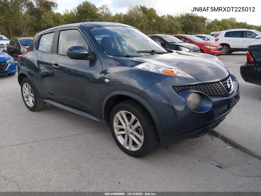 NISSAN JUKE 2013, VIN JN8AF5MRXDT225012