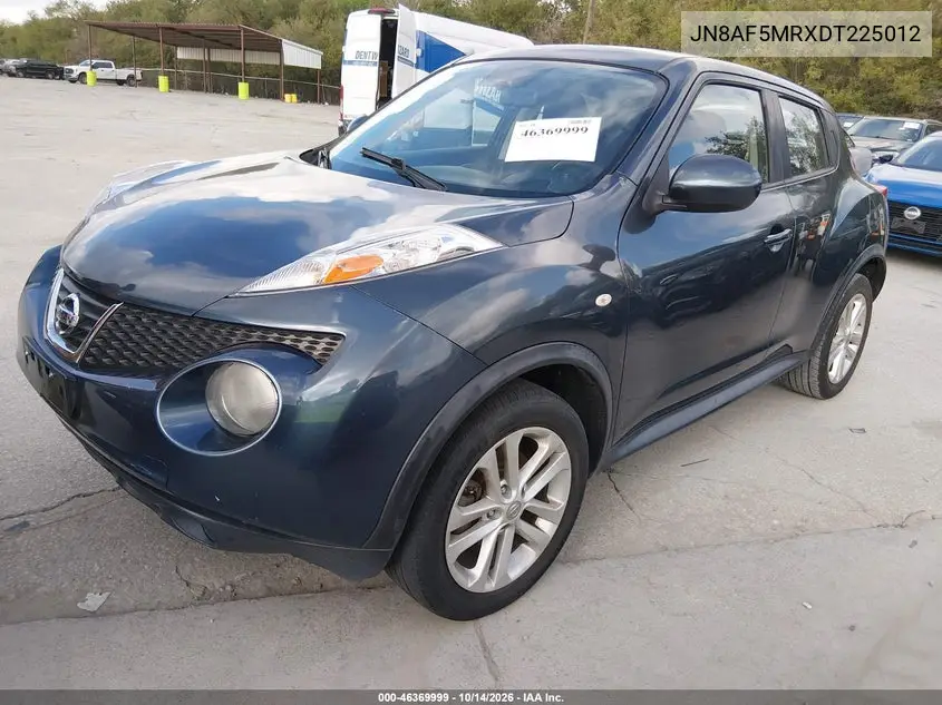 2013 NISSAN JUKE VIN JN8AF5MRXDT225012 — фото 2