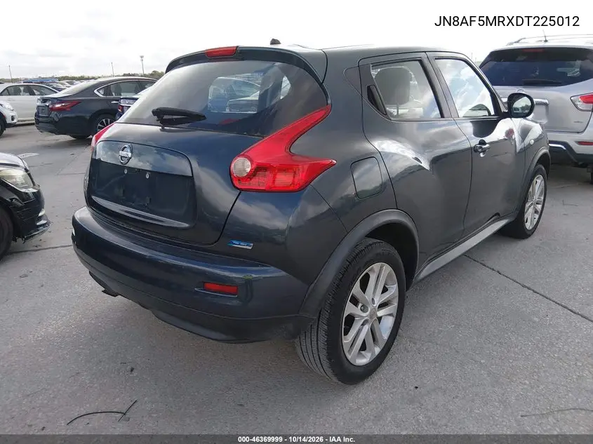2013 NISSAN JUKE VIN JN8AF5MRXDT225012 — фото 4