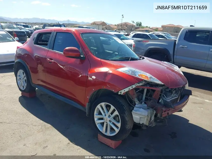 NISSAN JUKE 2013, VIN JN8AF5MR1DT211659