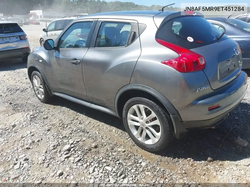 2014 NISSAN JUKE VIN JN8AF5MR9ET451284 — фото 3