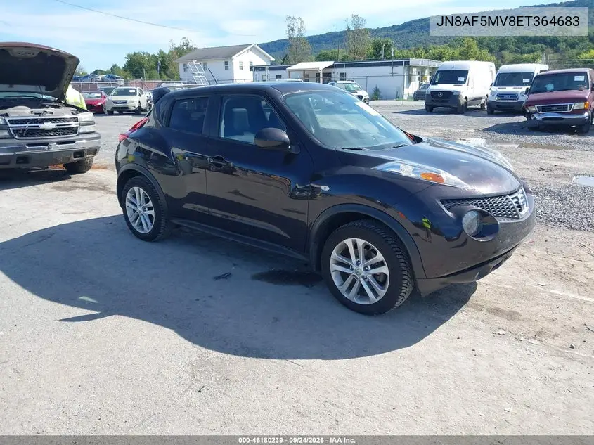 NISSAN JUKE 2014, VIN JN8AF5MV8ET364683