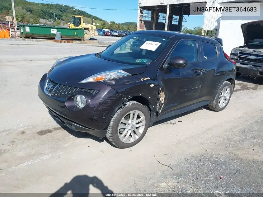 2014 NISSAN JUKE VIN JN8AF5MV8ET364683 — фото 2