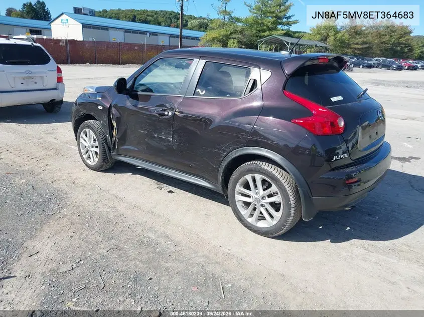 2014 NISSAN JUKE VIN JN8AF5MV8ET364683 — фото 3