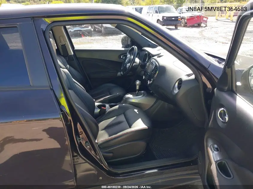 2014 NISSAN JUKE VIN JN8AF5MV8ET364683 — фото 5