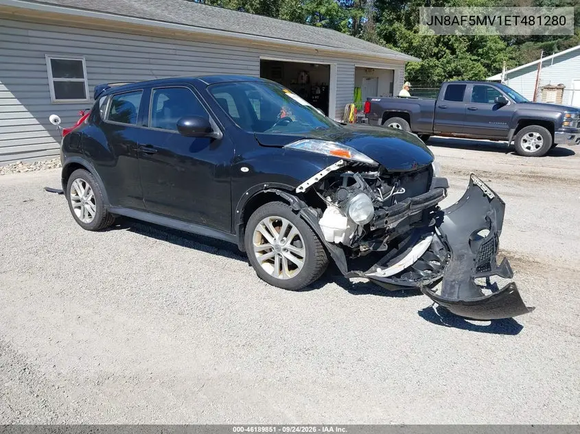 NISSAN JUKE 2014, VIN JN8AF5MV1ET481280