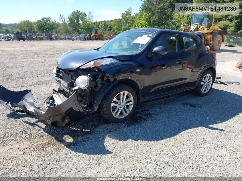 2014 NISSAN JUKE VIN JN8AF5MV1ET481280 — фото 2