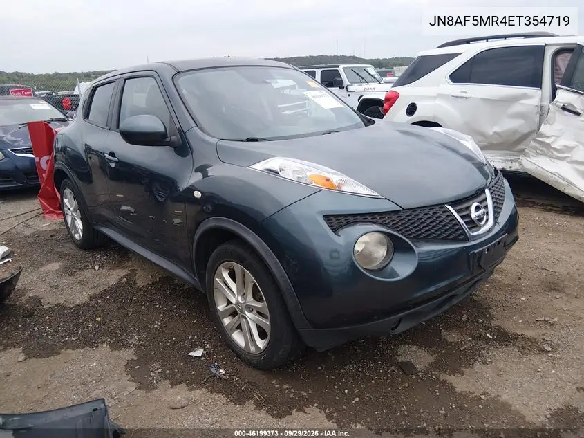 NISSAN JUKE 2014, VIN JN8AF5MR4ET354719